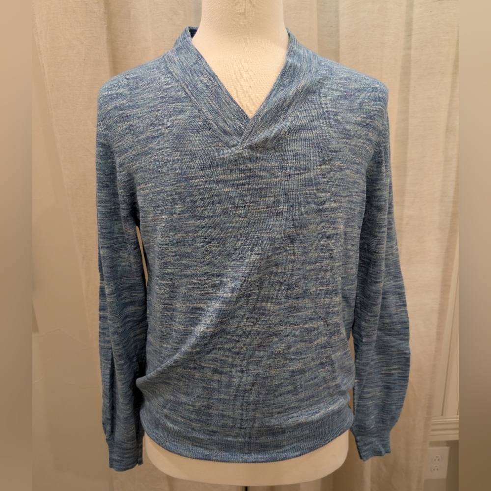Isaia V-Neck Sweater Size L